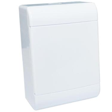 Imagem de Quadro De Distribuição De Sobrepor 5-din Porta Opaca - Scv5po - Steck Quadro Sobrepor 5 Disj. Din Por Steck Scv5.po