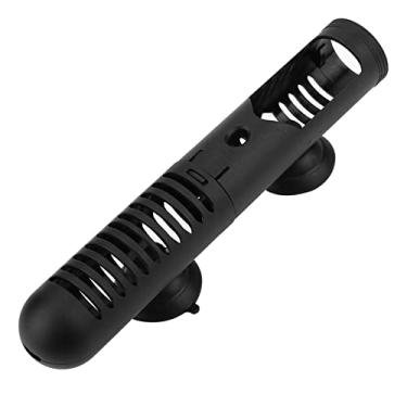 Imagem de Alomejor Protetor do Protetor do Aquecedor Aquário, Capa Plástica Destacável Com Ventosas para a Haste de Aquecimento Peixes (Capa protetora nº 0 com 18,5 cm de comprimento)