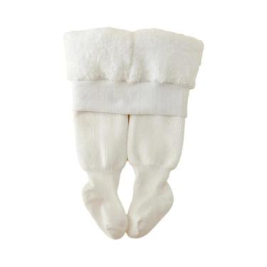 Imagem de Meias-calças De Algodão Grossas Para Meninas, Meias-calças Quentes E C