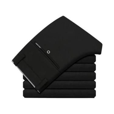 Imagem de Calças De Terno Masculino Para Negócios Primavera Outono Verão Finas F