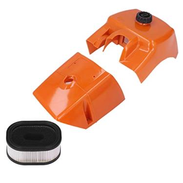 Imagem de GLOGLOW Conjunto de Cobertura de Filtro de Ar para Motosserra, Plástico de, Peças Substituíveis 000 120 1654 para MS660 MS650