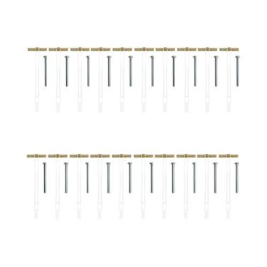 Imagem de Âncora De Drywall Reforçada Com Parafusos Para Tamanho De Fixação 1/4-