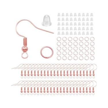 Imagem de Kit De Ganchos Para Brincos Hipoalergênicos Em Cores Mistas 100 300pcs