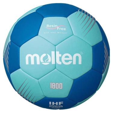 Imagem de Bola Molten Handball HF1800 CB IHF Approved Sem Resina H1-Unissex