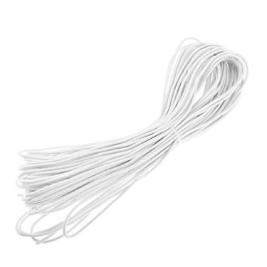 Imagem de Lljsszr Cordão Elástico de 2 Mm para Amarração de Reboques, 30m Branco
