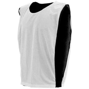 Imagem de Kit com 10 Coletes Dupla Face TRB Branco e Preto-Unissex