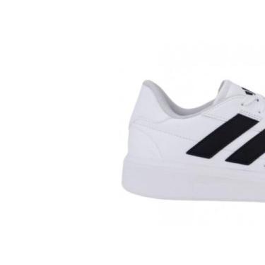 Imagem de Tênis Casual Masculino Adidas Courtblock Branco, White, 38
