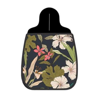 Imagem de Lixeira De Carro Organizador Lixinhocar Botânico Tropical Dark