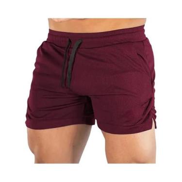 Imagem de Shorts De Corrida Respirável De Secagem Rápida 2024 Tecido De Malha Ju