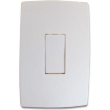 Imagem de Conjunto Pial Plus 4X2 Branco Com Placa(1Simples) 611100, Branco