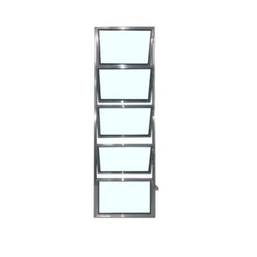 Imagem de Basculante, vitro, Janela aluminio 100x40 cm NOVO MODELO - Aluminio na