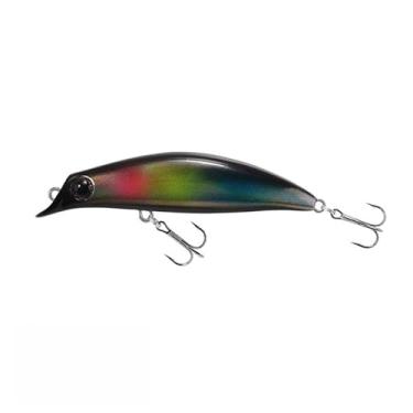 Imagem de Isca Artificial Minnow Meia-Água 7,5cm 8g – Isca de Pesca Realista para Água Doce e Salgada(75mm/8g,F)