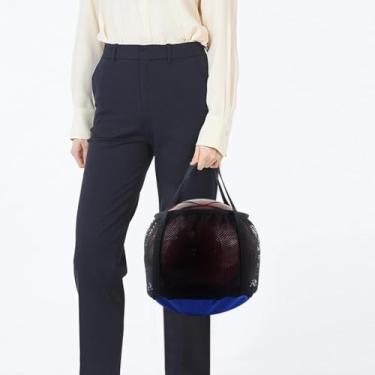 Imagem de 1 bolsa de boliche, bolsa prática de bola de boliche única com alça, armazenamento, equipamentos esportivos, adequada para academia e esportes ao ar livre.