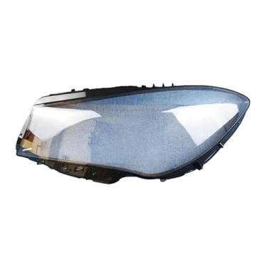 Imagem de Compatível com benz w117 cla 180 200 220 250 260 2016-2019 capa de lente do farol dianteiro do carro caso automático farol abajur de vidro(Left)