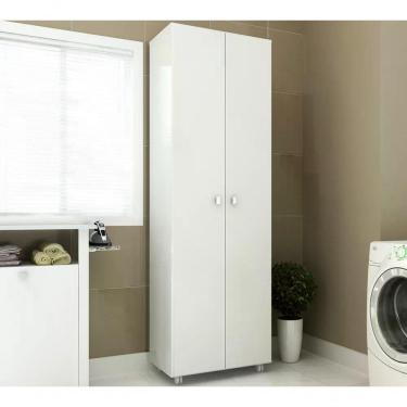 Imagem de Armário Para Lavanderia 02 Portas Multiuso Am3101 Branco