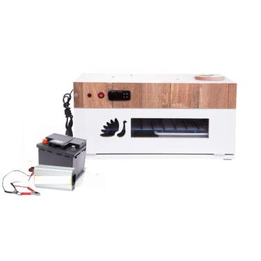 Imagem de Chocadeira Automática Alta Performance Eclosão 70ovos 2ventiladores Controlador Pid Trivolt Manual Ovoscópio