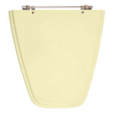 Imagem de Assento Sanitário Poliester Plaza Bege Claro Para Vaso Ideal Standard