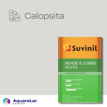 Imagem de Rende & Cobre Muito Suvinil Fosco 16L, CALOPSITA