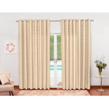 Imagem de Cortina Jacquard Em Tecido Semi Blackout 4,00X2,50