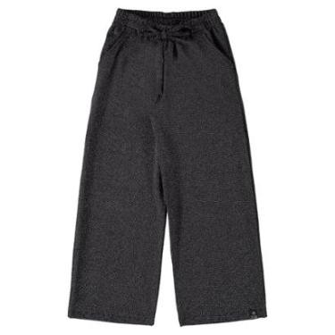 Imagem de Calça Wide Leg em Malha com Lurex Juvenil Gloss-Feminino