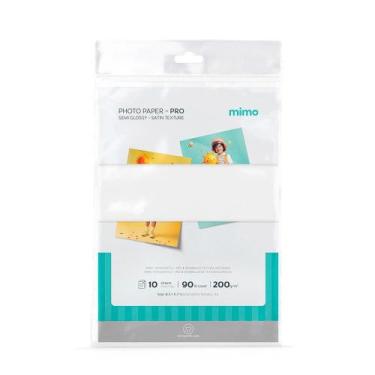 Imagem de Papel Fotográfico Profissional Ultra - Semi Brilho Mimo - 200 gr - A4 