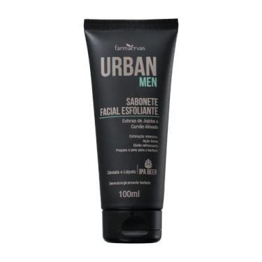 Imagem de Sabonete Facial Esfoliante Masculino 100ml IPA Urban Men - FarmaErvas