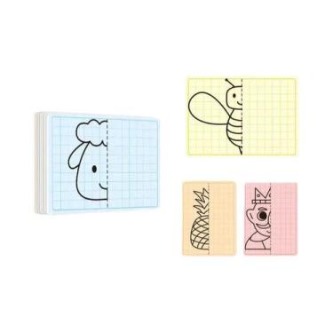 Imagem de Cartas De Jogos De Rastreamento De Cores Para Crianças, Quebra-Cabeças