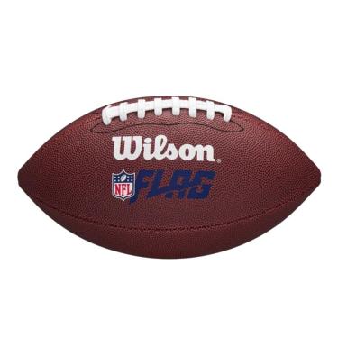 Imagem de Bola de Futebol Americano Aderente Flag Youth NFL Durável Laços Largos Wilson