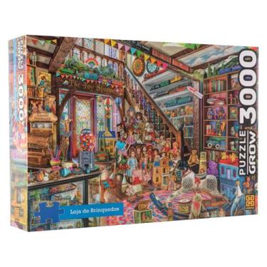 Imagem de Quebra-cabeça 3000 Peças Loja de Brinquedos - Grow