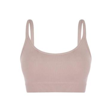Imagem de Top Power Básico sem costura Loba Clássica Lupo 41018, G, Nude