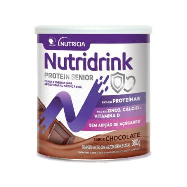 Imagem de Nutridrink Protein Senior Pó Chocolate - 380g  Danone, 380g, Chocolate