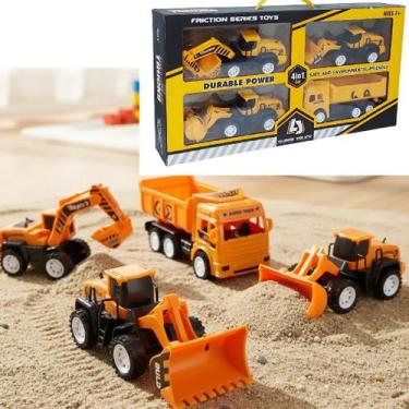 Imagem de Kit Construtor Super Truck A fricção 04 Peças Series Toys a Fricção - 