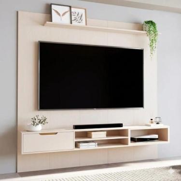 Imagem de Painel para TV até 84 Polegadas 100% MDF 233cmx219cm Plus - JB Bechara