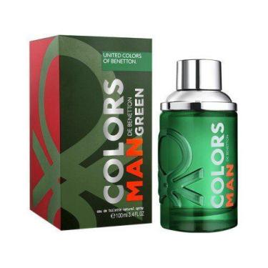 Imagem de Perfume Benetton Colors Man Green - Masculino Eau de Toilette 100ml, 1