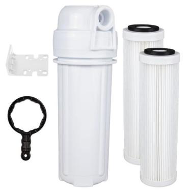 Imagem de Filtro Agua Cavalete Caixa Pou 2 Refil Plissado Lavável - Royal B&B