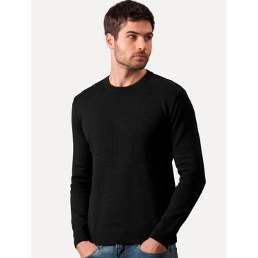 Imagem de Suéter Calvin Klein Jeans Masculino Tricot Maxi CK Preto-Masculino