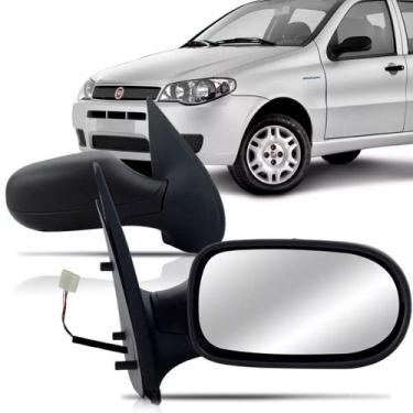 Imagem de Retrovisor fiat palio 2004 a 2008 elétrico 4 portas - SP ACESSÓRIOS, E
