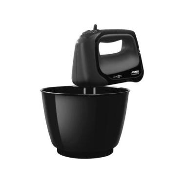 Imagem de Batedeira Mini Chef Portátil Arno HM01 SX1608B1 400W Preta - 110V, Pre