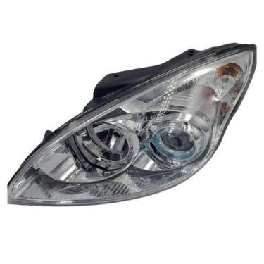 Imagem de Farol I30 2008 2009 2010 2011 2012 Foco Duplo Cromado - AUTOMOTIVE, ES