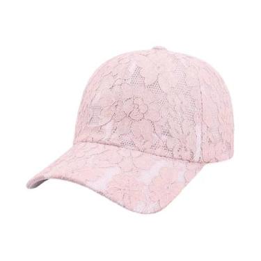 Imagem de Boné De Beisebol Feminino Respirável De Verão Estilo Coreano Com Renda