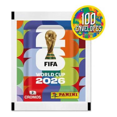 Imagem de Kit 700 Figurinha Do Álbum Copa Do Mundo 2026- 100 Envelopes - panine