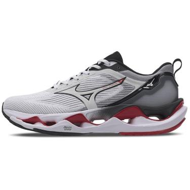 Imagem de Tênis de Corrida Masculino Mizuno Wave Stratos 3 44 Branco-Masculino