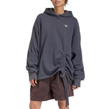 Imagem de Moletom Canguru Adidas Oversized Utility Black-Feminino