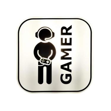 Imagem de Luminária Box Gamer Decoração Setup Parede ou Mesa - Bivolt - ZAZPI Ce