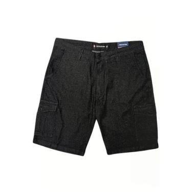 Imagem de Bermuda Cargo Jerry Dockston - Casual - Preto - Inverno, Preto, 46