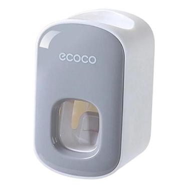 Imagem de Suporte Automático De Pasta De Dente Para Montagem Em Cinza - Ecoco