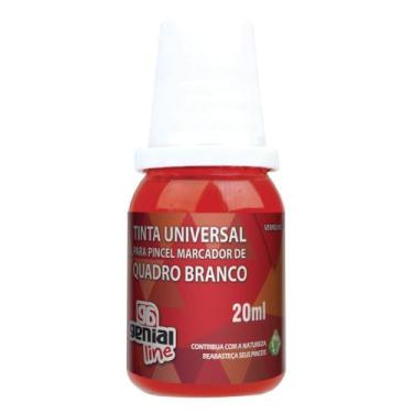 Imagem de Tinta Para Quadro Branco Genial 20ml Kit Com 3 Unidades