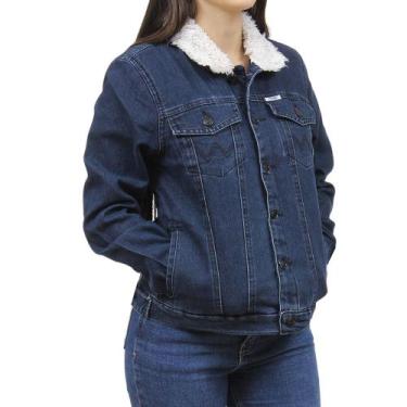 Imagem de Jaqueta Jeans Feminina com Pelo Wrangler 38085, G
