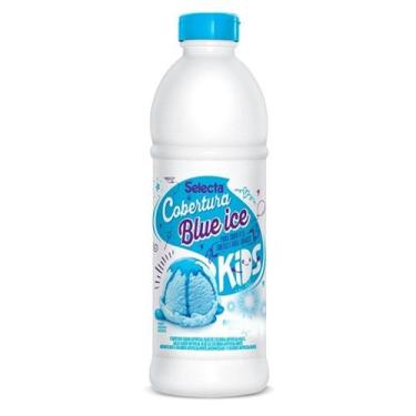 Imagem de cobertura de sorvete blue ice - select