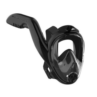 Imagem de Mascara Subaquática de de Mergulho Gold Sports New Space Com Snorkel, 